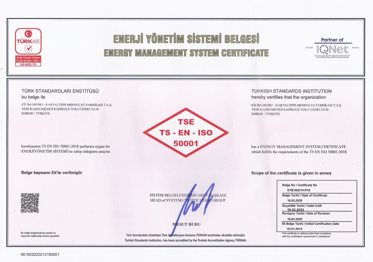 ISO 50001 — Enerji Yönetim Sistemi